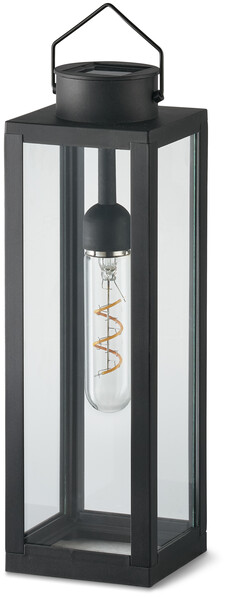 Noel - Solcellsbelysning H30 B9,3 D9,3 - Svart