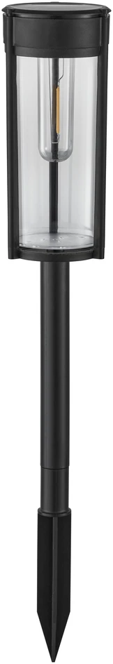 Noel - Solcellsbelysning H44 Ø7,5 cm - Svart