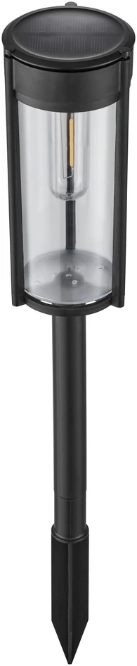 Noel - Solcellsbelysning H44 Ø7,5 cm - Svart
