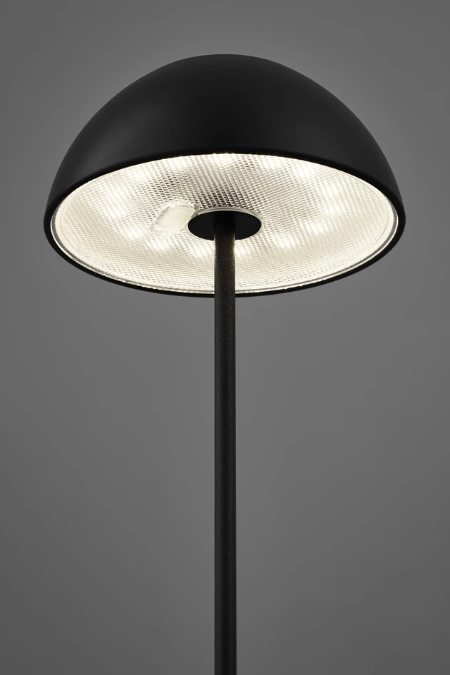 Niki - Portabel bordslampa H28 Ø13 cm - Svart