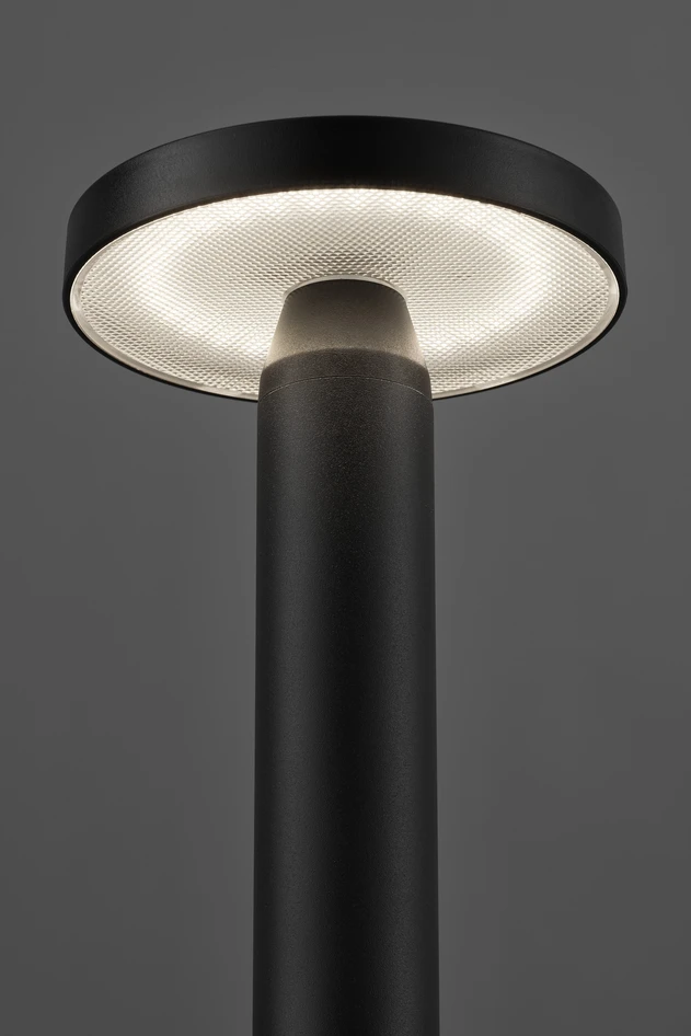 Kevin - Solcellsbelysning H22 Ø13 cm - Svart