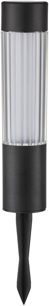 Elena - Solcellsbelysning H31 Ø4,5 cm - Svart