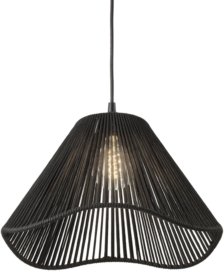 Sanja - Utelampskärm H27 Ø45 cm - Svart