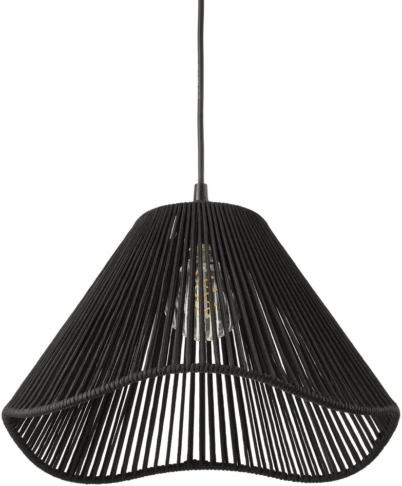 Sanja - Utelampskärm H27 Ø45 cm - Svart