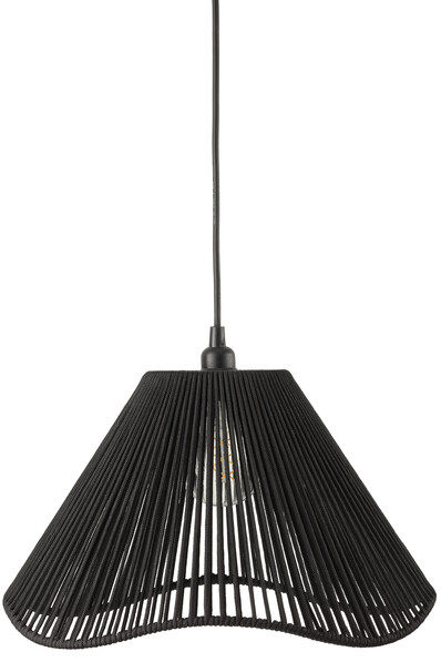 Sanja - Utelampskärm H27 Ø45 cm - Svart