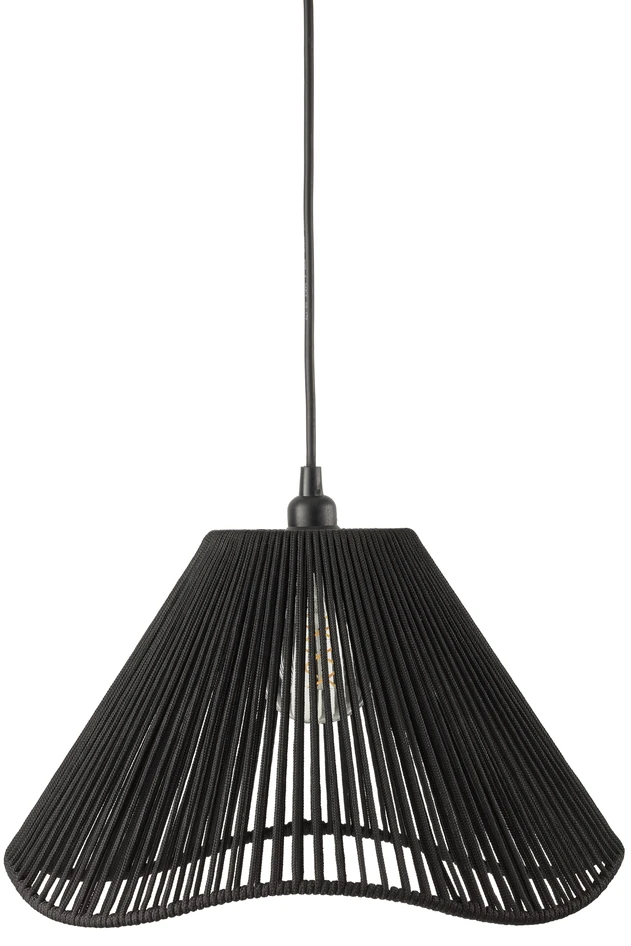 Sanja - Utelampskärm H27 Ø45 cm - Svart