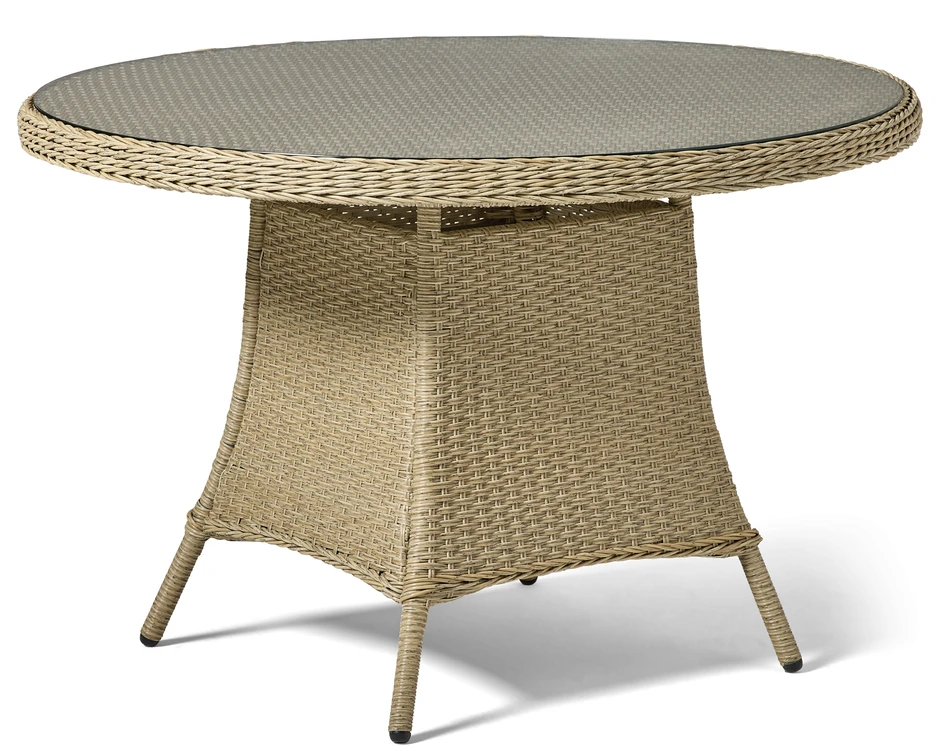 Delicia - Utebord Ø 110 cm - Beige