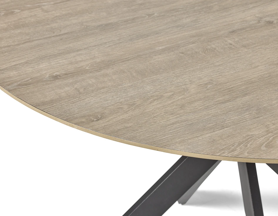 Plaza - Utebord, Ø 110 cm - Beige