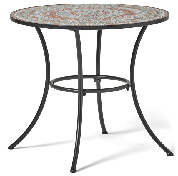 Cannes - Utebord, Ø 80 cm - Flerfärgad