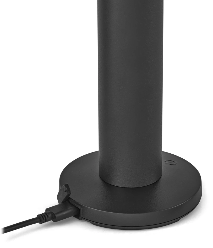 Kevin - Solcellsbelysning H22 Ø13 cm - Svart