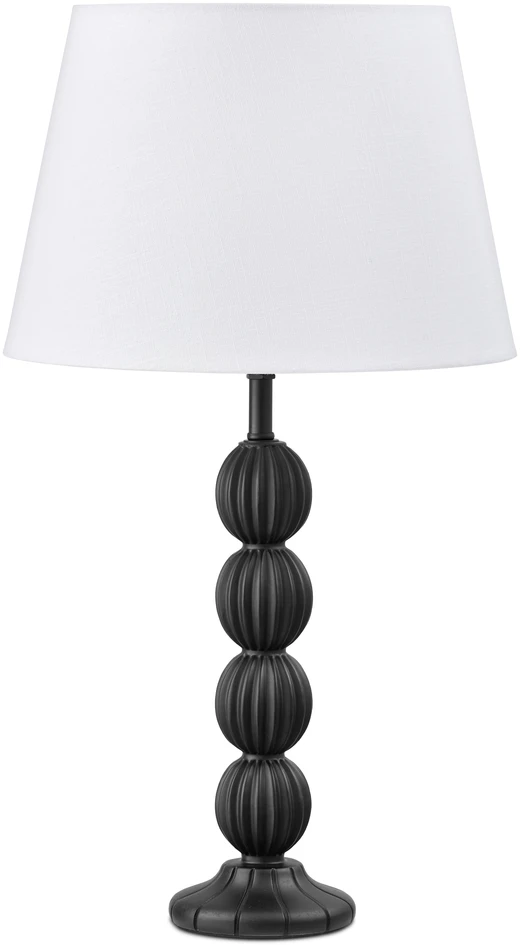 Maud - Bordslampfot H34 Ø9,5 cm - Svart