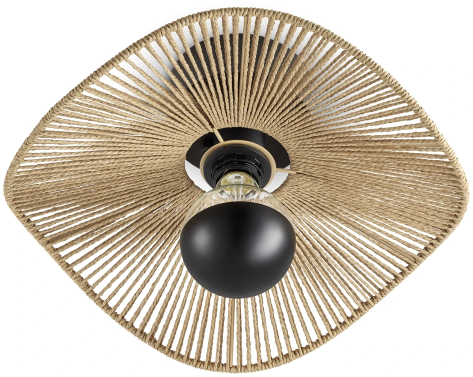 Tross - Taklampa H18 Ø38 cm - Beige