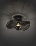 Tross - Taklampa H18 Ø38 cm - Svart