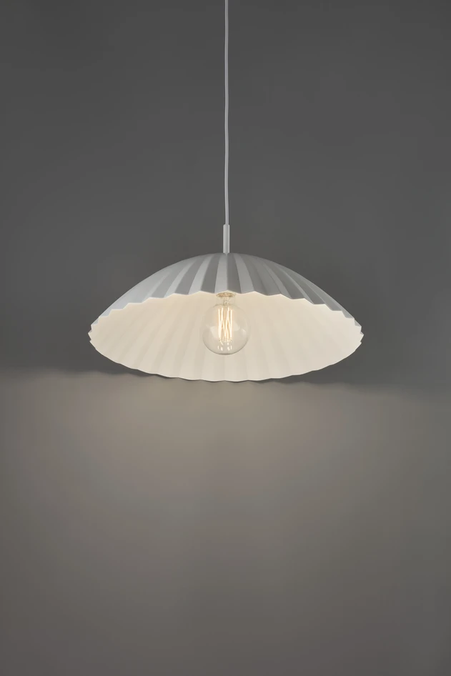 Nina - Taklampa H15 Ø50 cm - Vit