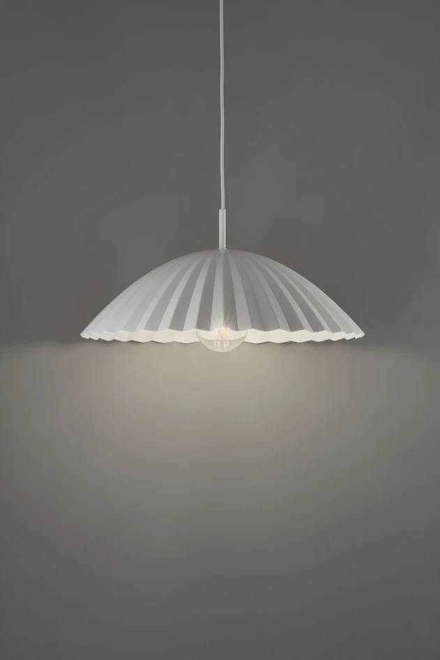 Nina - Taklampa H15 Ø50 cm - Vit