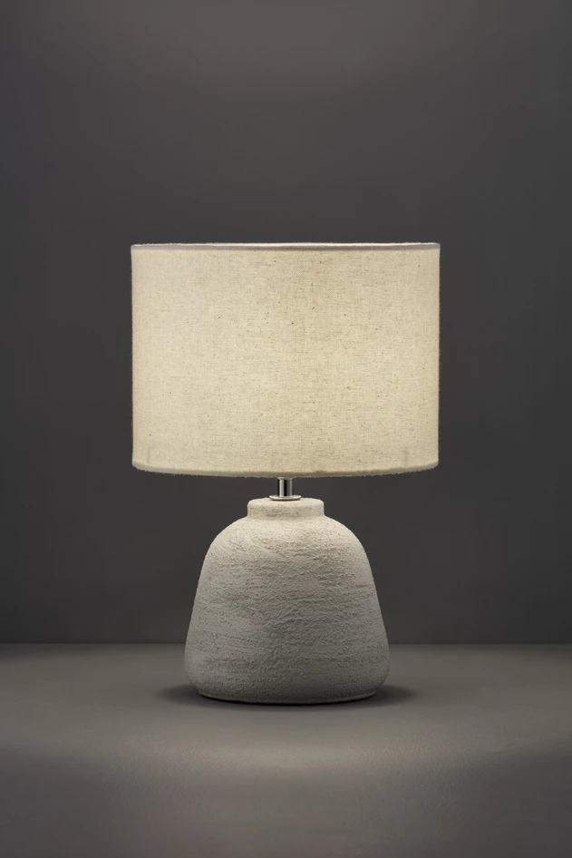 Ruby - Bordslampa H33 Ø22 cm - Grå