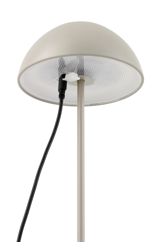 Niki - Portabel bordslampa H28 Ø13 cm - Beige