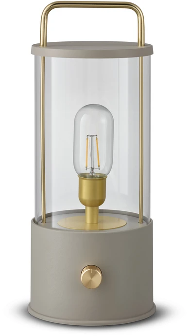 Vinga, Portabel bordslampa, H35 Ø14,5 cm