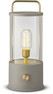 Vinga - Portabel bordslampa, H35 Ø14,5 cm - Beige