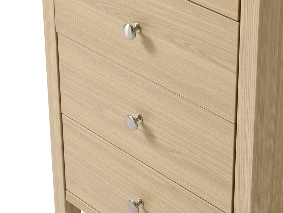 Story - Byrå med 5 lådor, 53x40x106 cm - Beige