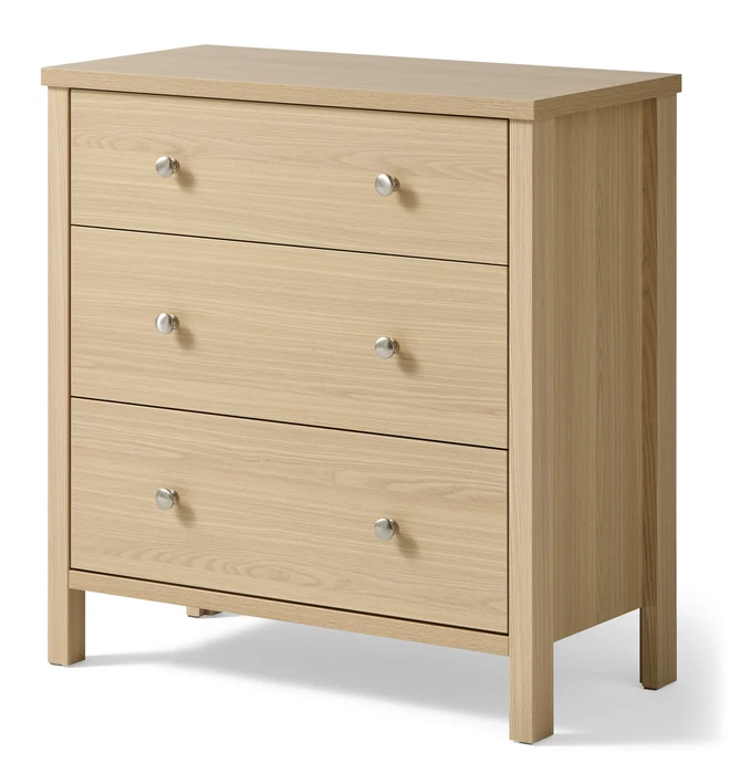 Story, Byrå med 3 lådor, 80x40x83 cm