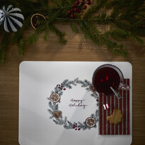 Happy holiday - Tablett i plast, 30x40 cm - inspiration