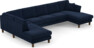 Eden - 3-sits soffa med divan vänster och schäslong höger - Blå