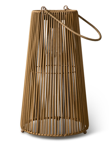 Milton - Solcellsbelysning H42,5 Ø24 cm - Beige