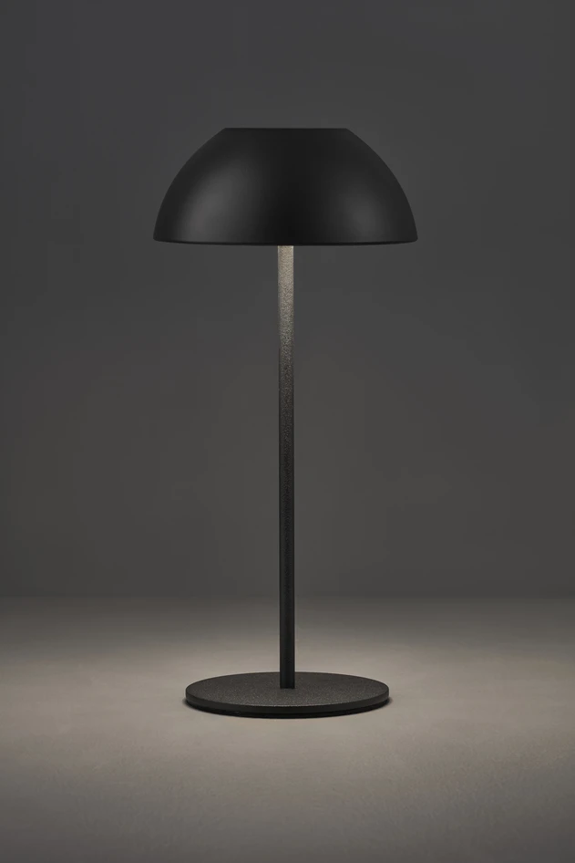 Niki - Portabel bordslampa H28 Ø13 cm - Svart