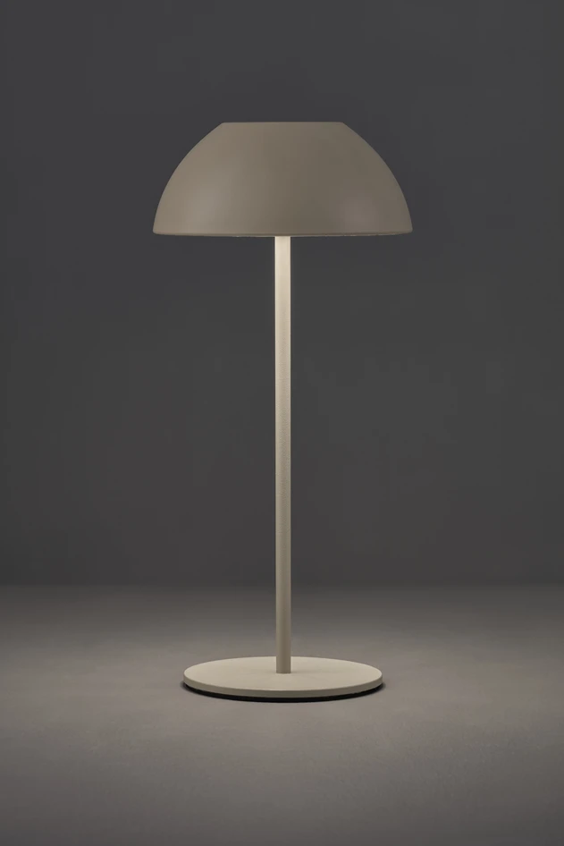 Niki - Portabel bordslampa H28 Ø13 cm - Beige