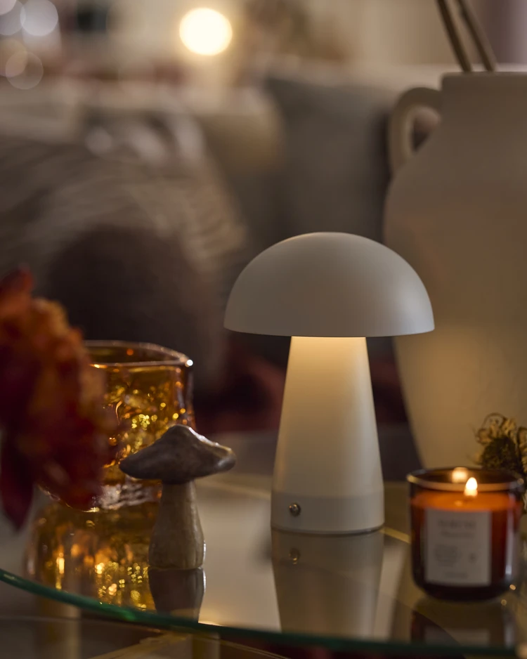 Tilo - Portabel bordslampa, H20 Ø14,5 cm - inspiration