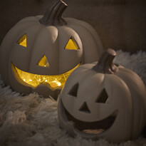 Pumpa - Ljuslykta, H29 Ø30 cm - inspiration