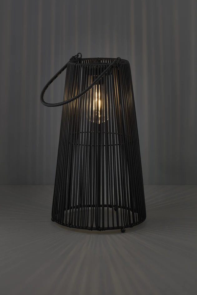 Milton - Solcellsbelysning H42,5 Ø24 cm - Svart