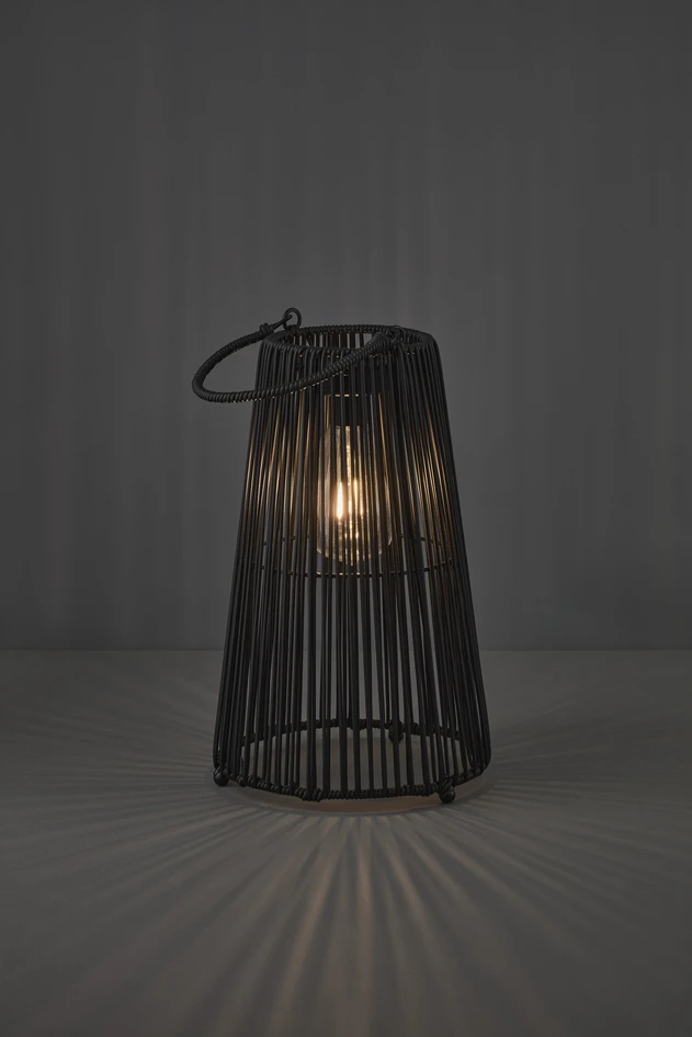 Milton - Solcellsbelysning H32,5 Ø20 cm - Svart