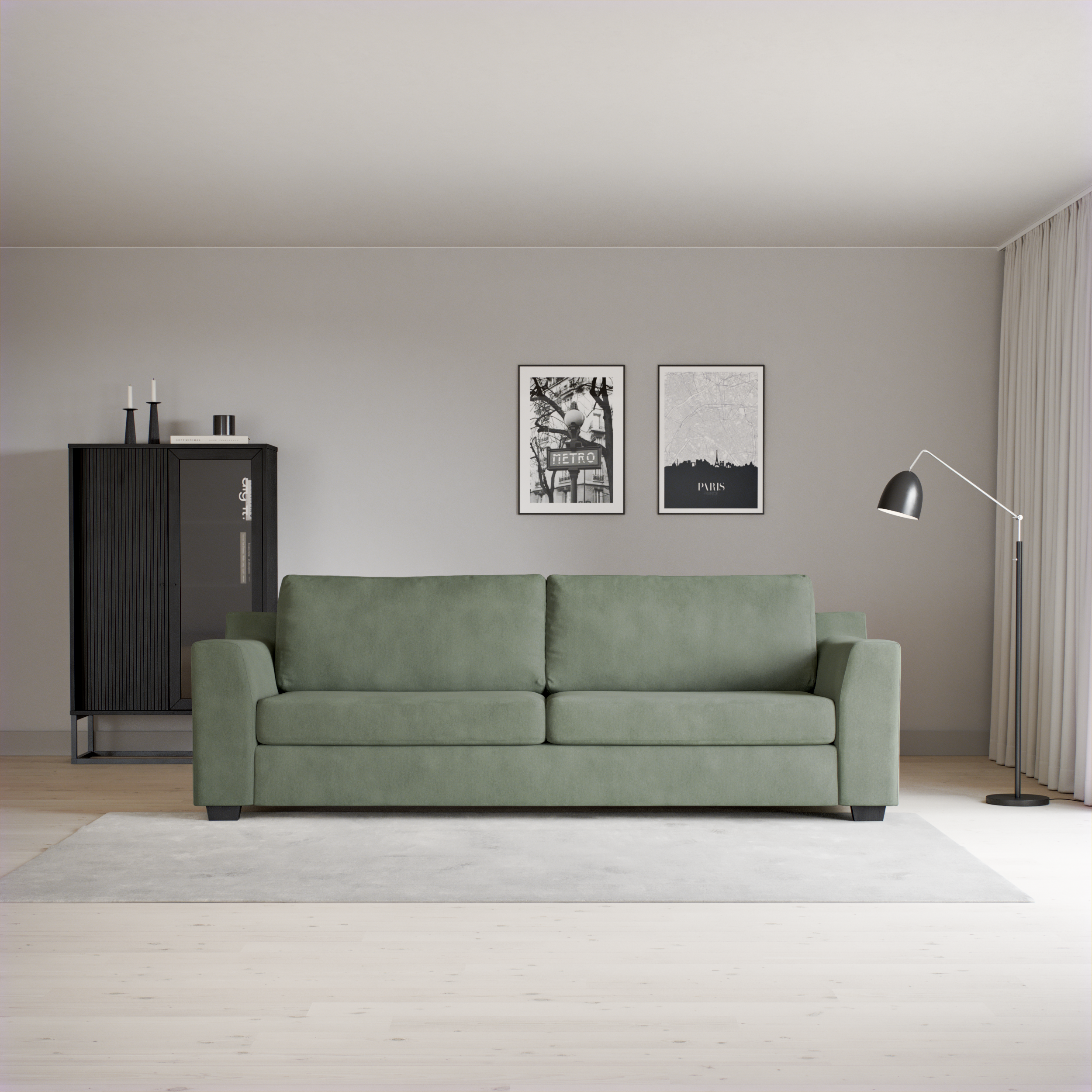 Friday - 3-sits soffa - inspiration