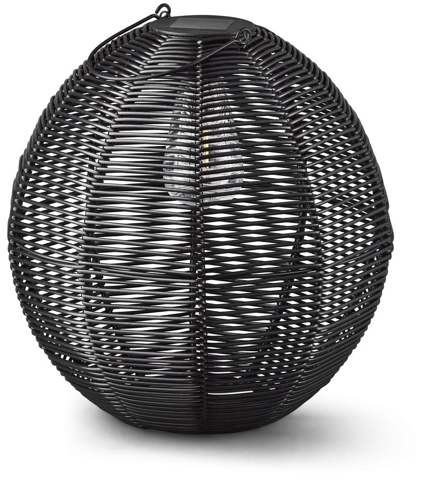 Lottie - Lottie Solcellsbelysning H32 Ø30cm - Svart