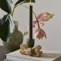 Bow - Ljusstake, H 9 B 6,4 L 13,5 cm - inspiration