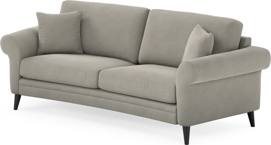 Eden - 2,5-sits soffa svängd - Grå