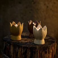 Lilja - Ljuslykta, H 10 Ø 8 cm - inspiration