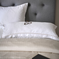 Ritz - Premium quality - Örngott till hotellkudde i egyptisk bomullssatin, 50x90 cm - inspiration