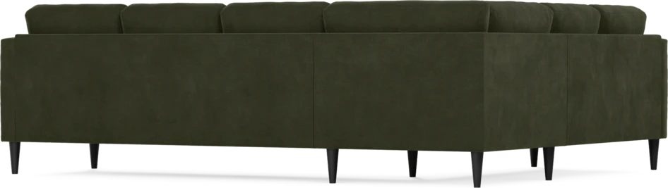 Eden - Hörnsoffa, 2+3-sits - Grön