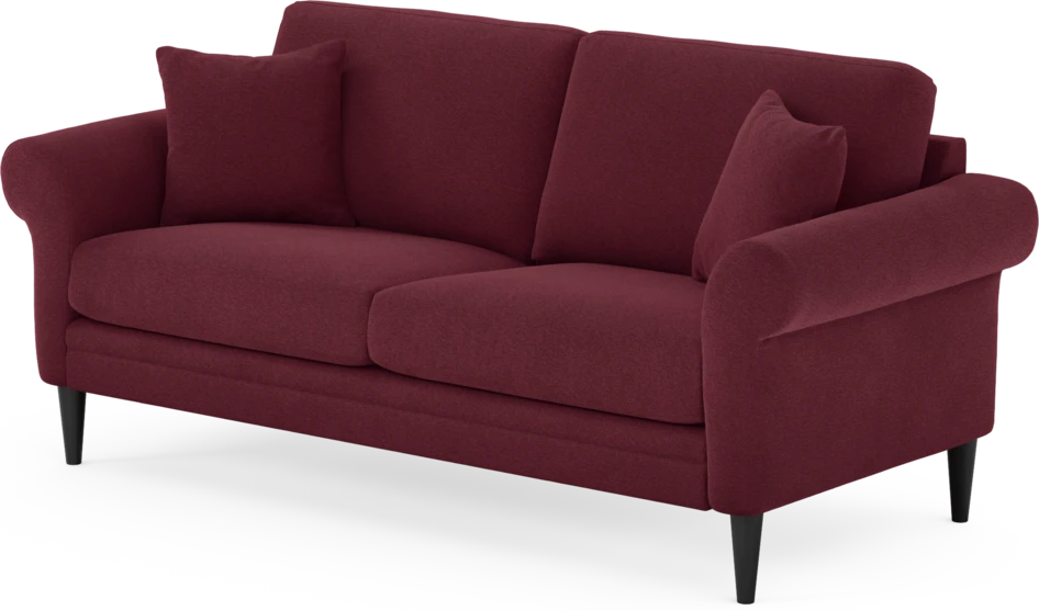 Eden - 2,5-sits soffa - Röd