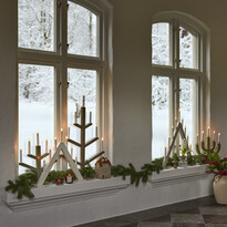 Truls  - Adventsljusstake, H 79, B 47 cm  - inspiration