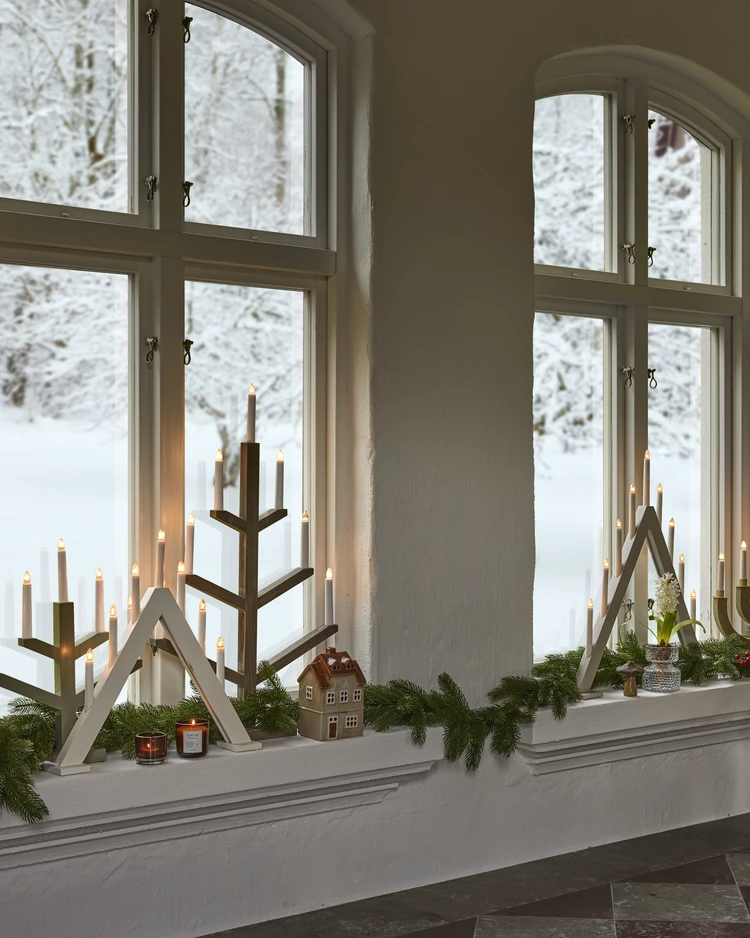 Truls - Adventsljusstake, H 79, B 47 cm - inspiration