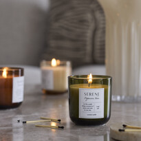 Serene - Doftljus, Peppercorn Shea, brinntid 30 h, 120 gr - inspiration