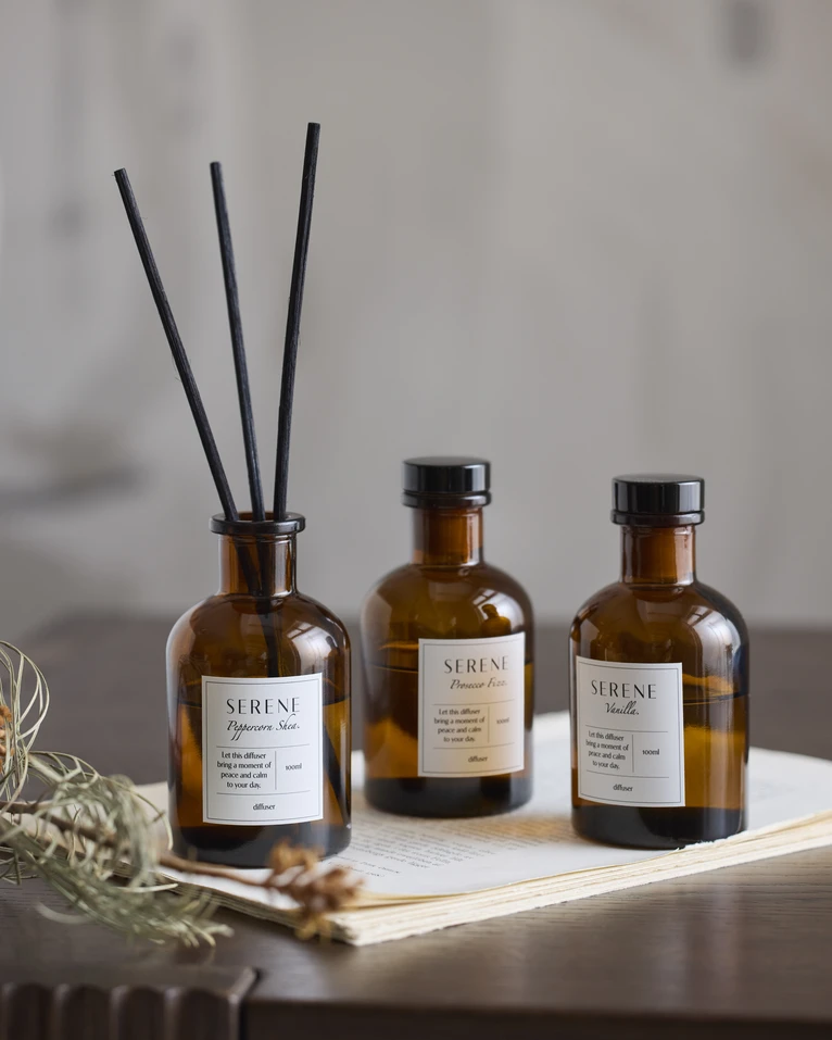 Serene, Doftpinne, doft Vanilla, 100 ml