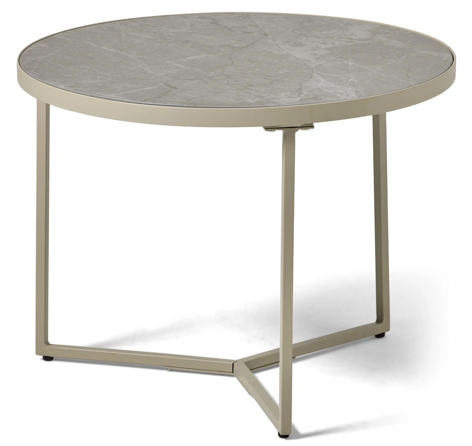 Encore - Utesoffbord, Ø 60 cm - Beige