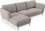 Madison Lux - 2-sits soffa med schäslong vänster - Beige