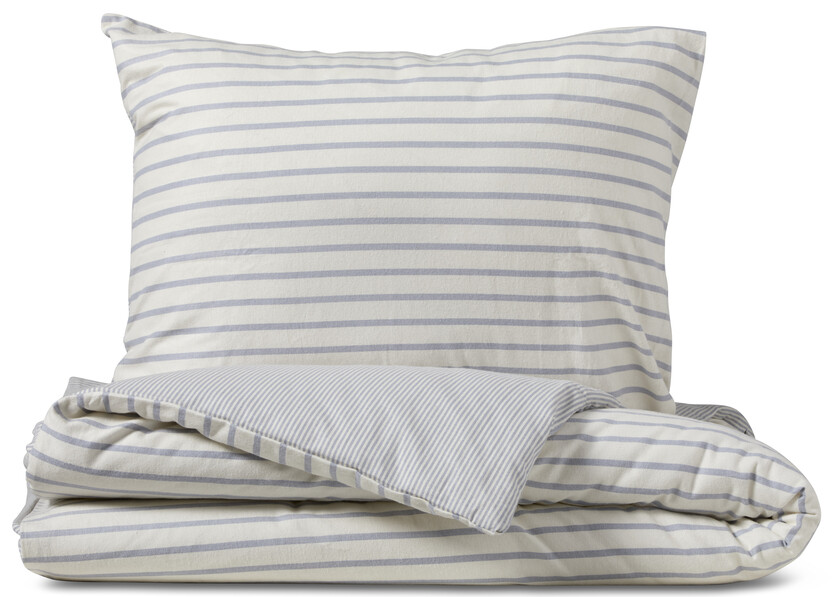 Marino - Påslakanset i bomullsflanell - Blå