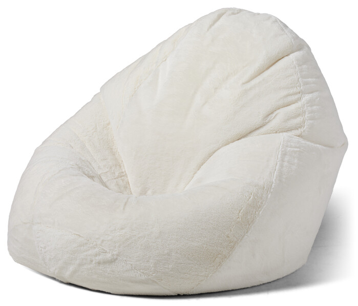 Madrid - Sittsäck 220L, Ø 60 cm - Vit